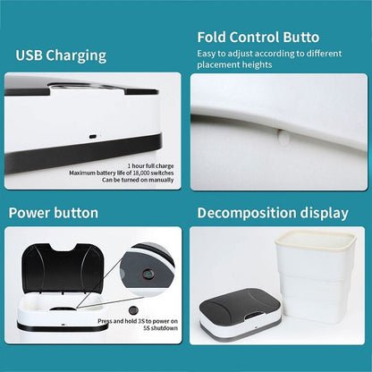Aorlis AO-50091 Smart Sensor Foldable Bin