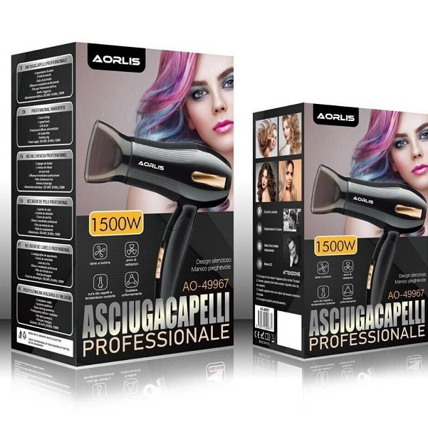 Aorlis AO-49967 Professional Hair Dryer 1500W