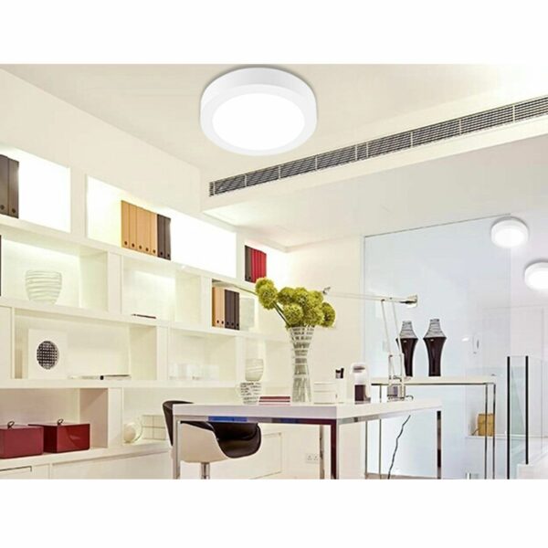 Aerbes AB-Z906 Round Non Isolated Wide Pressure Panel Ceiling Light 18W