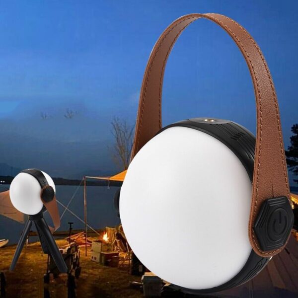 FA-007 Rechargeable Outdoor Atmosphere Fairy Ball Camping Light With Stand