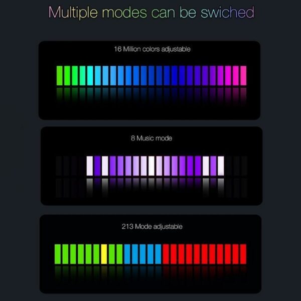 XF0800 RGB Sound Pickup Light Speaker, With /Without Headset Stand Mount T-15