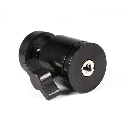 1/4″ Screw Swivel Ball Head Tripod Mount 360° Rotation