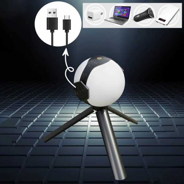 FA-007 Rechargeable Outdoor Atmosphere Fairy Ball Camping Light With Stand