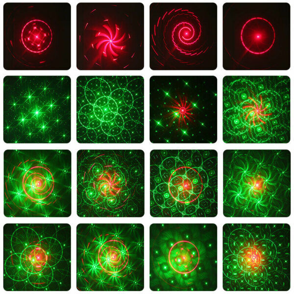 Aerbes AB-Z1124 Portable Laser Stage Lighting Bluetooth Speaker