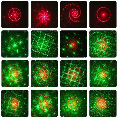 Aerbes AB-Z1124 Portable Laser Stage Lighting Bluetooth Speaker