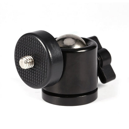 1/4″ Screw Swivel Ball Head Tripod Mount 360° Rotation