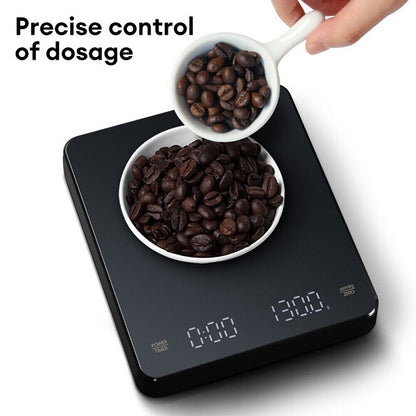 Aerbes AB-C04 USB Rechargeable Digital Coffee Scale With Timer
