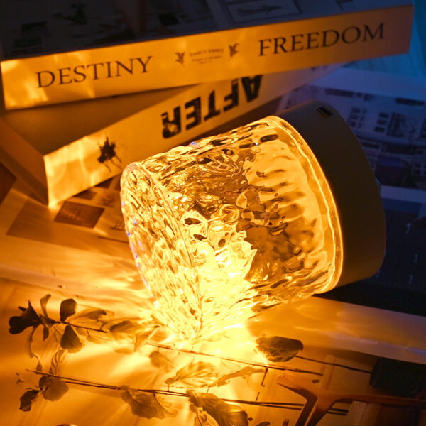 FA-228 Dynamics Water Ripple RGB LED Music Decorative Light With Remote Control