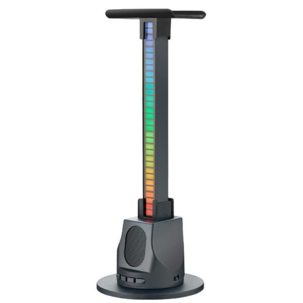 XF0800 RGB Sound Pickup Light Speaker, With /Without Headset Stand Mount T-15