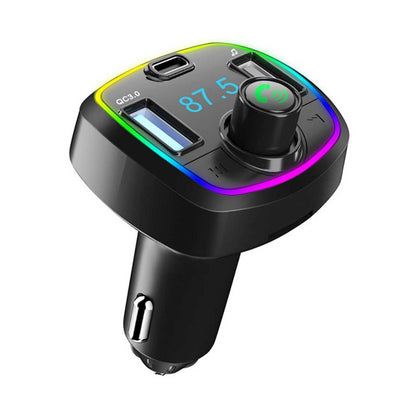 Aerbes AB-CZ01 Multifunctional Wireless RGB Car MP3 Player FM Transmitter