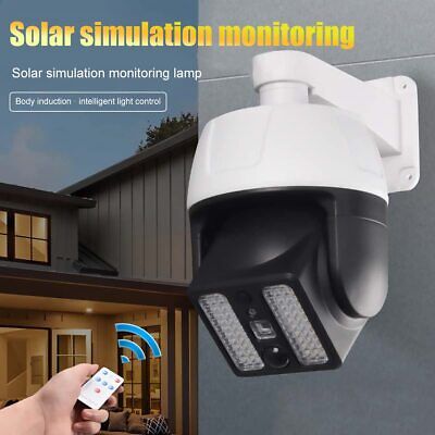 FA-5118-2 2 in 1 Solar Sensor Dummy Camera Wall Light With Remote Control