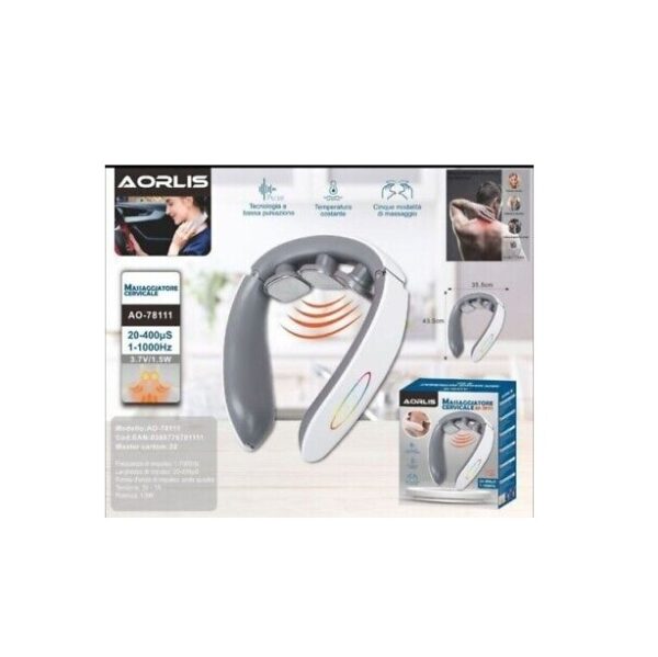 Aorlis AO-78111 Rechargeable Nodes Neck Massager