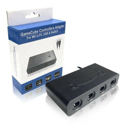 HY-6214 GameCube Controller Adapter for Nintendo Switch, Wii & PC