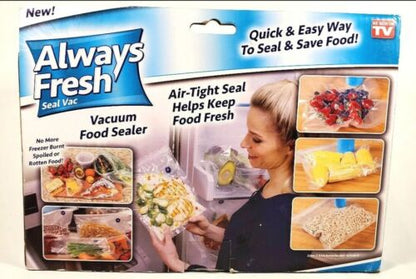 FRESH SEAL VAC w/ Vacuum Food Sealer