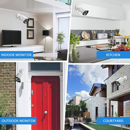 Aerbes AB-JK08 AHD 8 Channel Wired DVR Camera Surveillance Kit