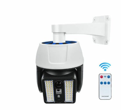 FA-5118-2 2 in 1 Solar Sensor Dummy Camera Wall Light With Remote Control