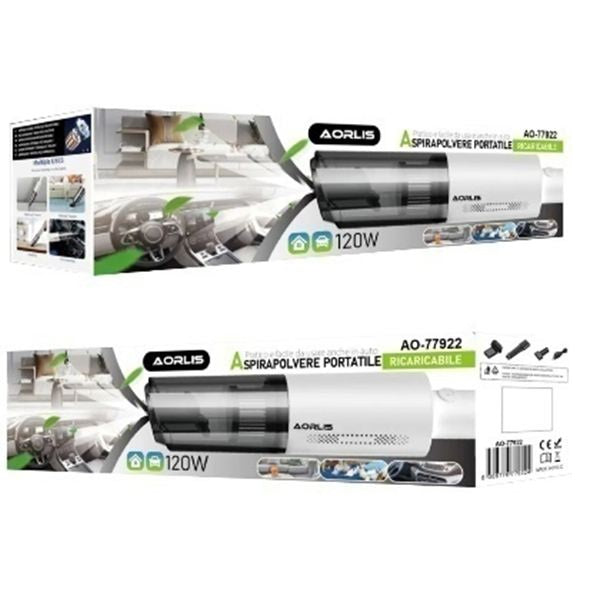 Aorlis AO-77922 USB Rechargeable Car Vacuum Cleaner 70W