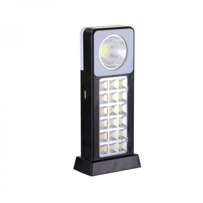 FA-2023 Solar Powered Or USB Rechargeable Emergency Light 3W 18COB
