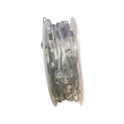 ZYF-173 50M Clear White Balls 2835LED String Lights 220V