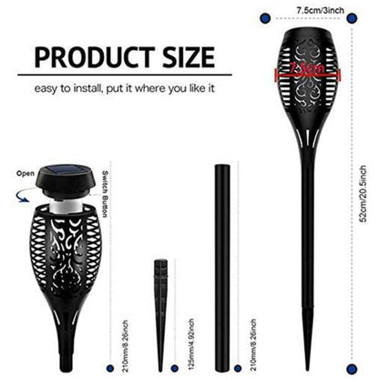 FA-6017 Solar Powered Garden Sensor Light