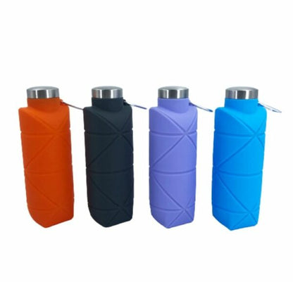 Collapsible Silicone Water Bottle 700ml BPA Free