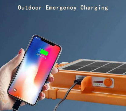 Aerbes AB-TA215 Solar Powered Multifunctional LED Light Doubles As Power Bank