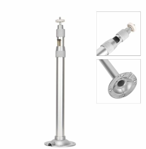 XF0037 Adjustable Metal Outdoor/Indoor Mount Telescopic Camera Bracket Stand 60-120cm