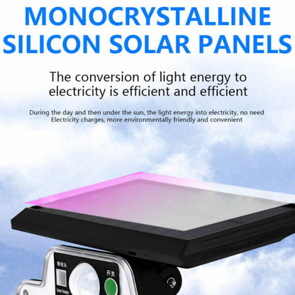 FA-1785 Solar Powered Spike Ground Light with Remote Control