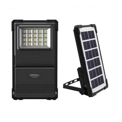 Oroku Power OP-014 Solar Emergency Light With Two LED Bulbs 30W