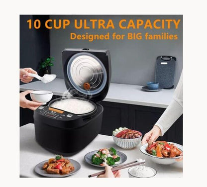 Silver PT-168 Crest 220V Rice Cooker 900W