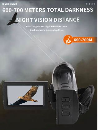 NV2186 2.7K Black Light Lens Night Vision Binoculars Camera Full Colour Sensor