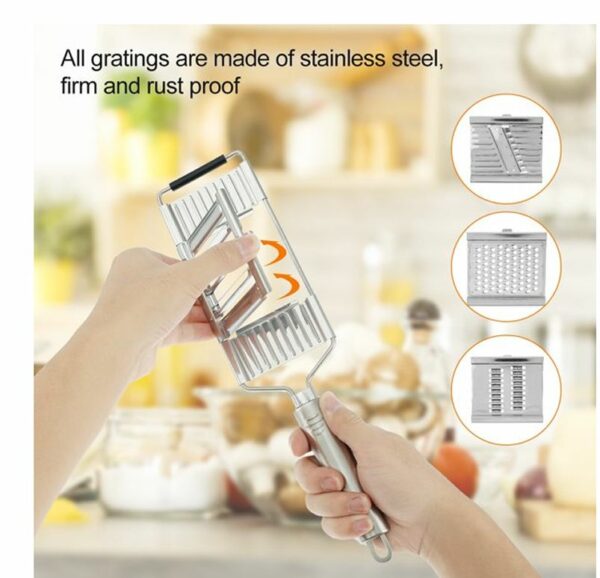 Aorlis AO-78330 Fruit And Vegetable Grater 4 In 1