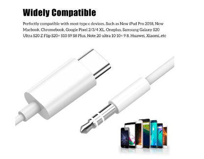 USB Type-C to 3.5mm Stereo Audio Cable
