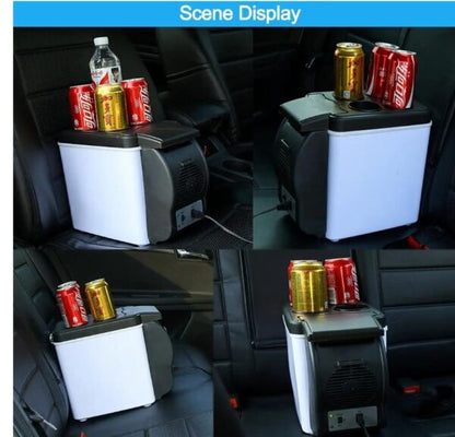 6L Portable Electronic Cooling & Warming Fridge 12V