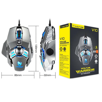 T-WOLF V10 Wired Gaming Mouse