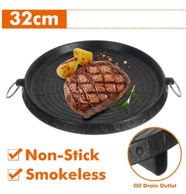 Aorlis AO-78288 Grilling Plate With Oil Outlet 32cm