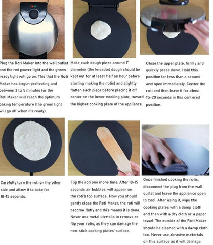 Clatronic XR-6088 Electric Roti Maker 1800W