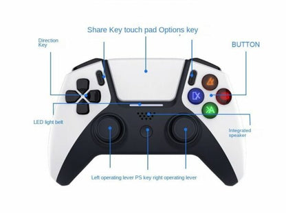 Aerbes AB-X018 Bluetooth Wireless Game Controller For IOSAndroid,PS3 And PS4