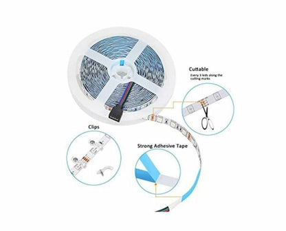 Aerbes AB-Z1104 5M Dynamic 15 Effects High-Intensity LED Strip Light 6500k