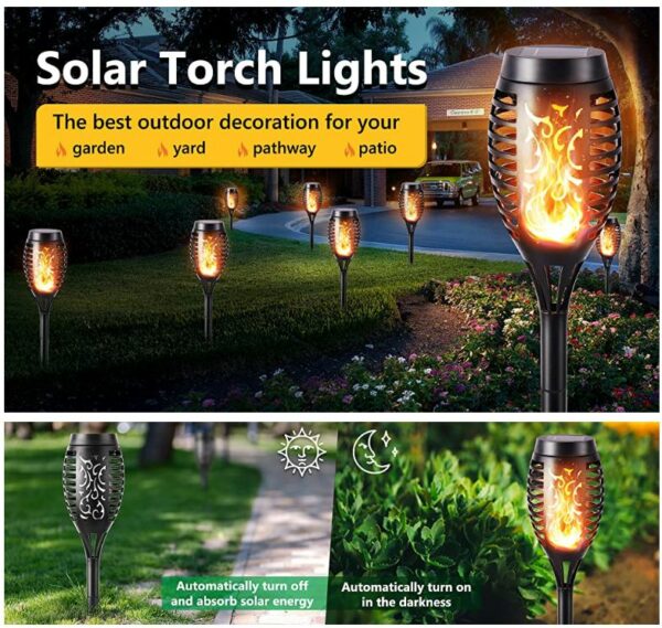FA-6017 Solar Powered Garden Sensor Light