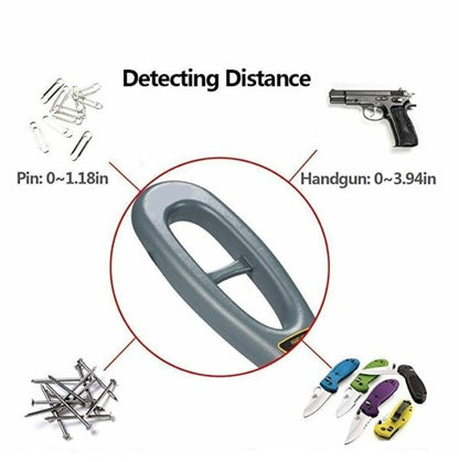MD-800 Handheld Security Alarm and Vibration Metal Detector Super Scanner
