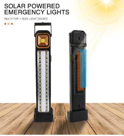 Aerbes AB-TA232 Rechargeable Solar Powered LED + Tube And COB Emergency Light