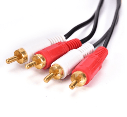 2 RCA to 2 RCA Cable for Audio 1.5m