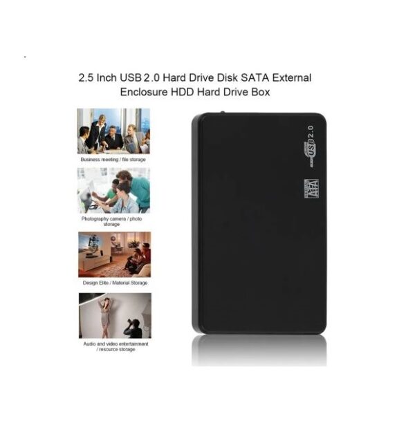SE-L100 USB2.0 External Hard Drive Enclosure Case 2.5Inch