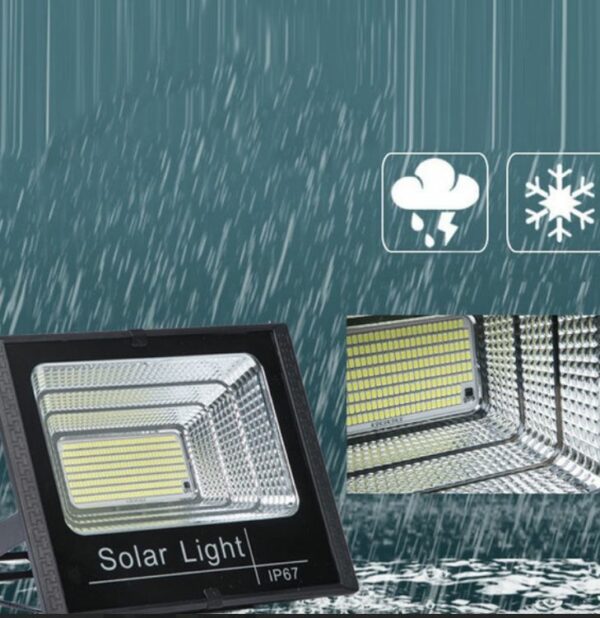 FA-5282-100W Solar Powered LED Light With Remote Control