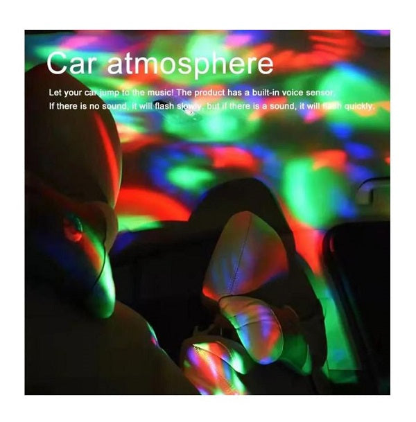 Wolulu AS-50303 LED Projection Sphere Wave Magic Ball Light with Remote Control