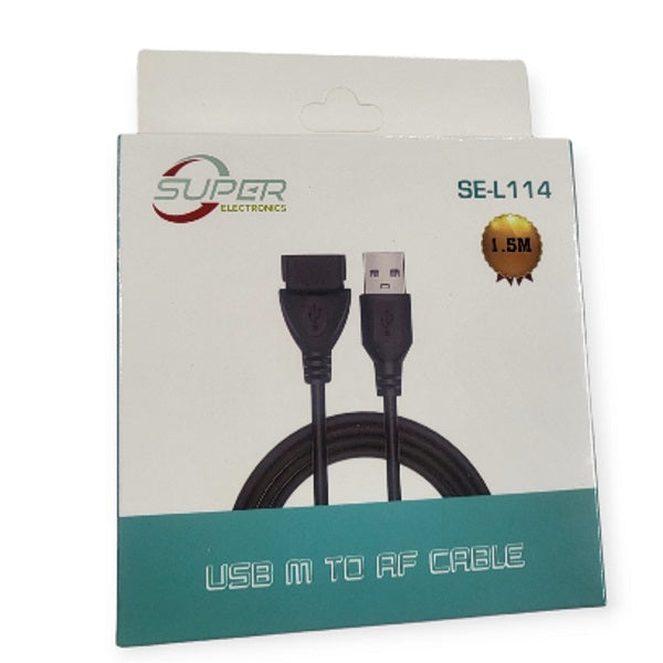 SE-L114 USB Extension Cable 1.5m