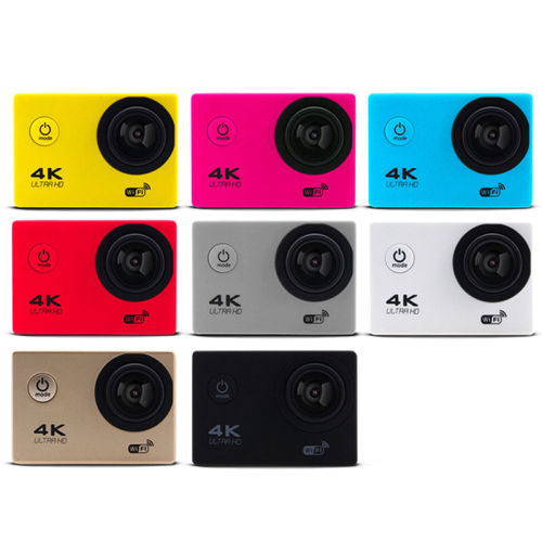 WiFi 4K Ultra HD H.264 1080P Car Helmet Camcorder Sports DV Action Waterproof Camera