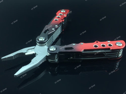 Outdoor Multi-function Folding Pliers Knife Saw Tooth