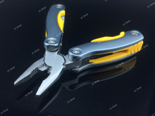 Outdoor Multi-function Folding Pliers Knife Saw Tooth